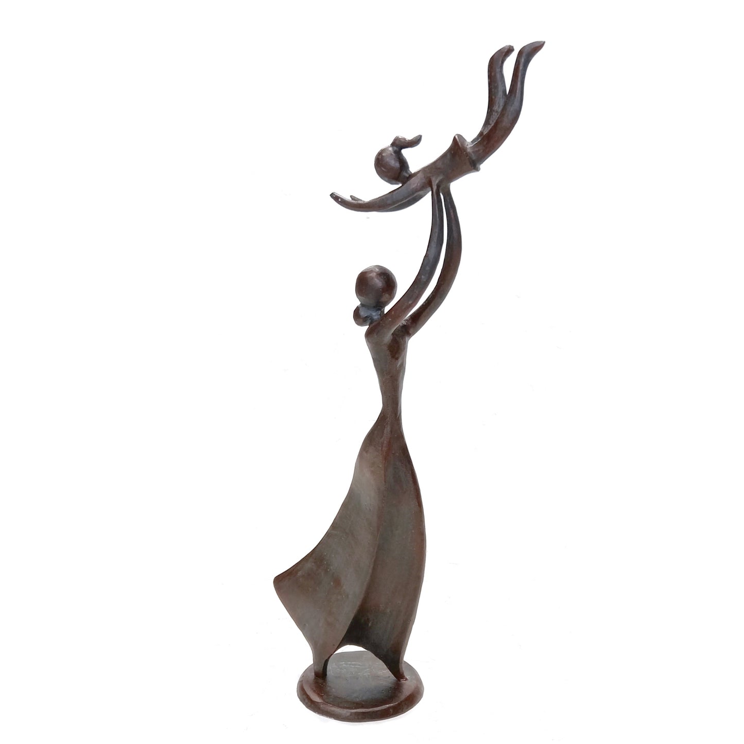 Escultura Mãe com Menina.