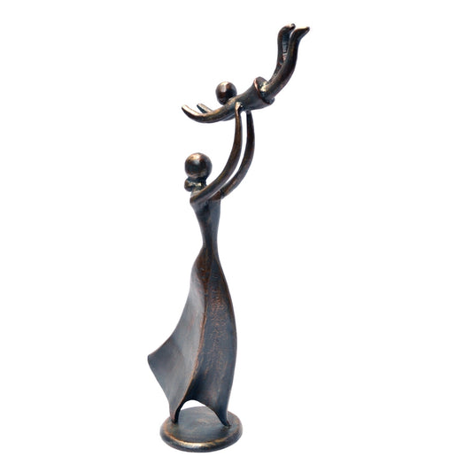 Escultura Mãe com Menino.