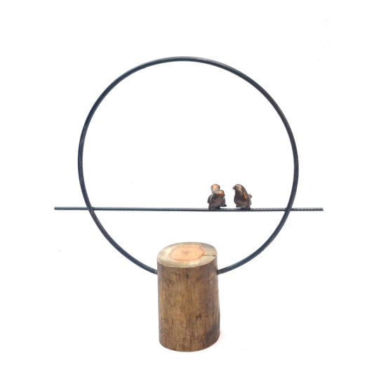 Escultura Birds Pq