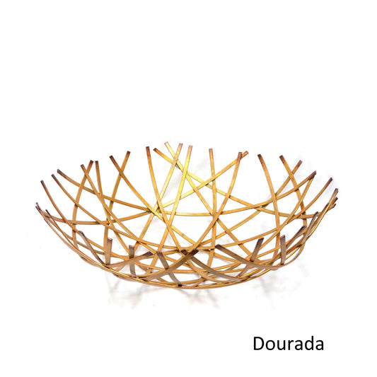 Fruteira Bask Dourada