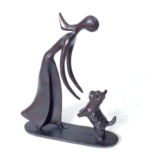 Escultura Terrier